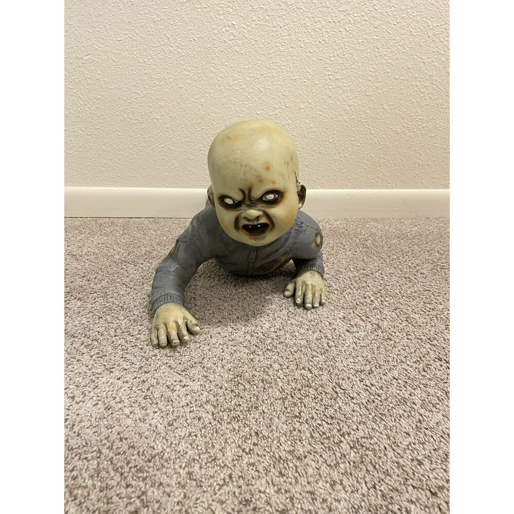 Spirit Halloween Demon Baby Zombie Crawling - Picture 1 of 4